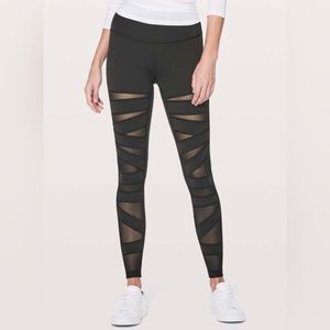 lululemon high-rise wunder under *tech-mesh